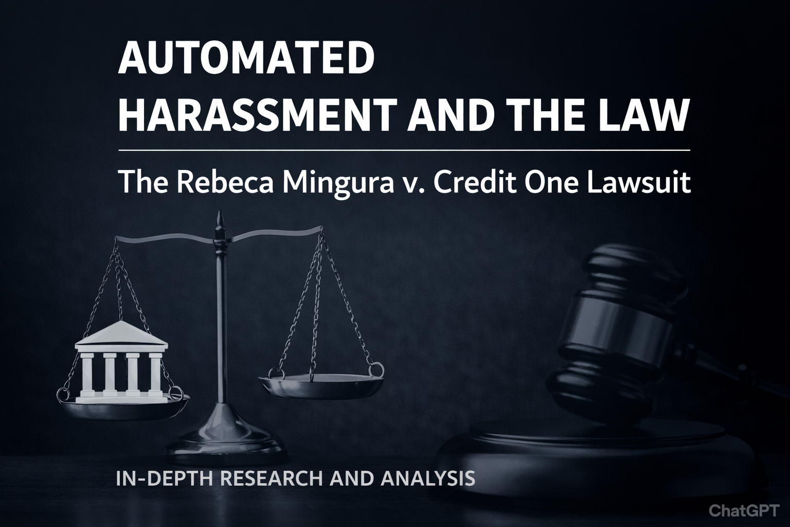 Automated Harassment and the Law: A Deep Dive into the Rebeca Mingura Credit One Lawsuit