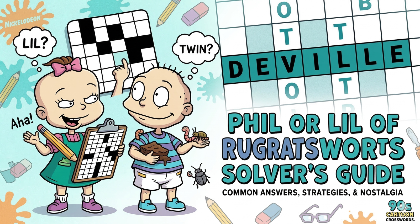 Phil or Lil of Rugrats Crossword: Solver’s Guide