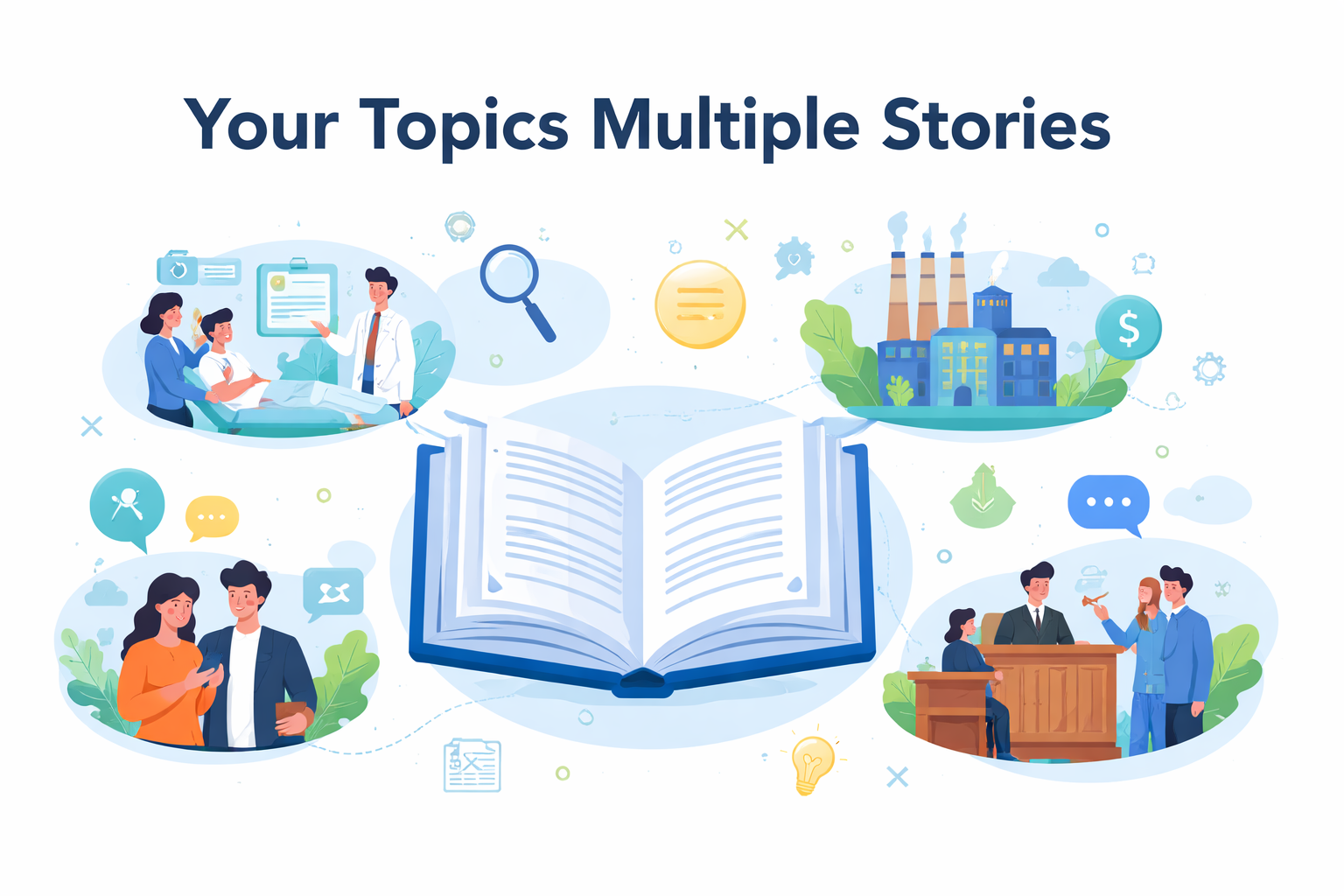 Your Topics Multiple Stories: How to Turn a Stale Subject into Engaging Content