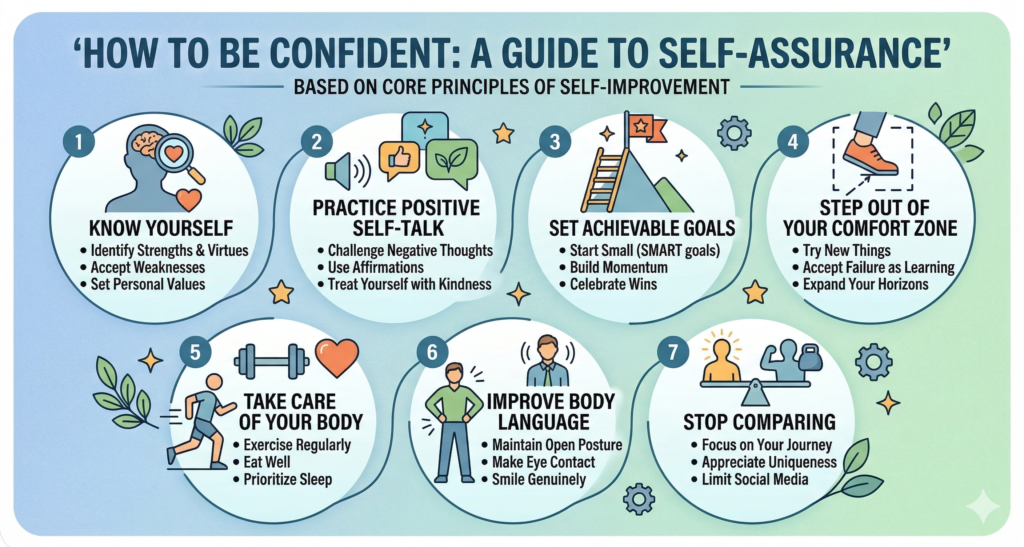 how to be confident 